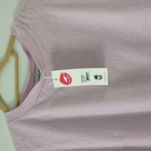 Wildfox Road Trip Sweatshirt Soft Cozy Cabin Athleasure Lounge  Reversible Top S - Picture 7 of 12